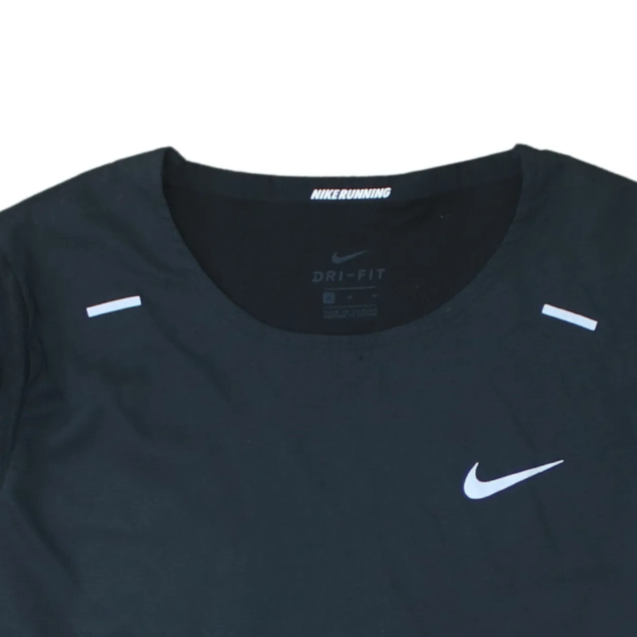 Nike 90's Swoosh Short Sleeves T Shirt Medium Black sold by Vintage Club product image thumbnail 3