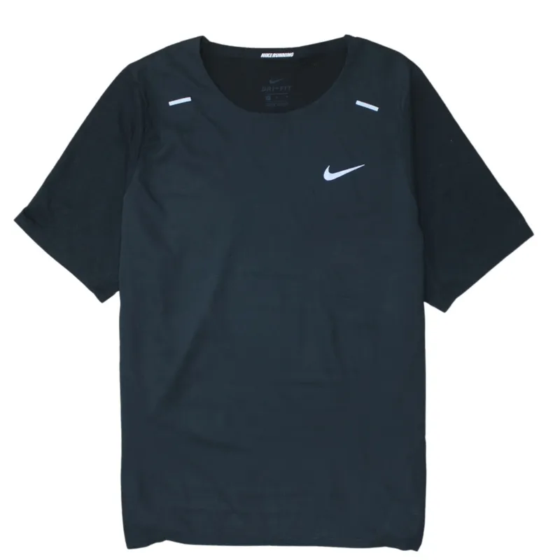 Nike 90's Swoosh Short Sleeves T Shirt Medium Black made by Nike