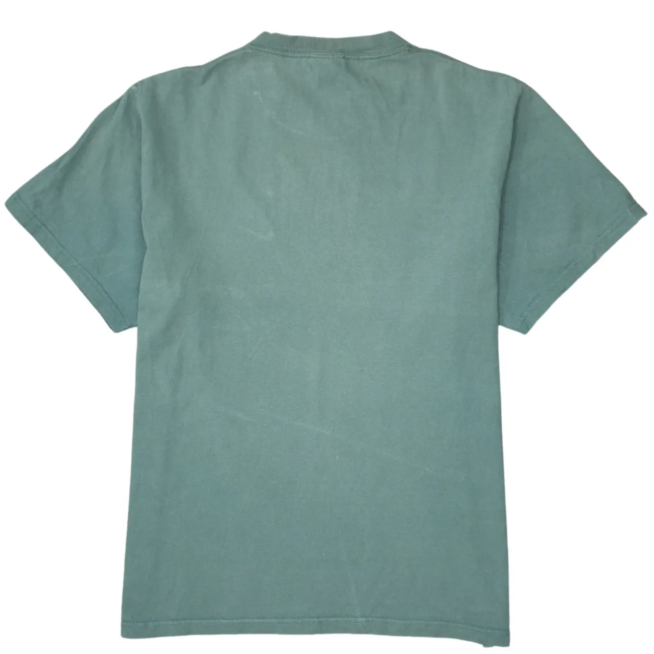 Nike 90's Swoosh Short Sleeves T Shirt Medium Green sold by Vintage Club product image thumbnail 2