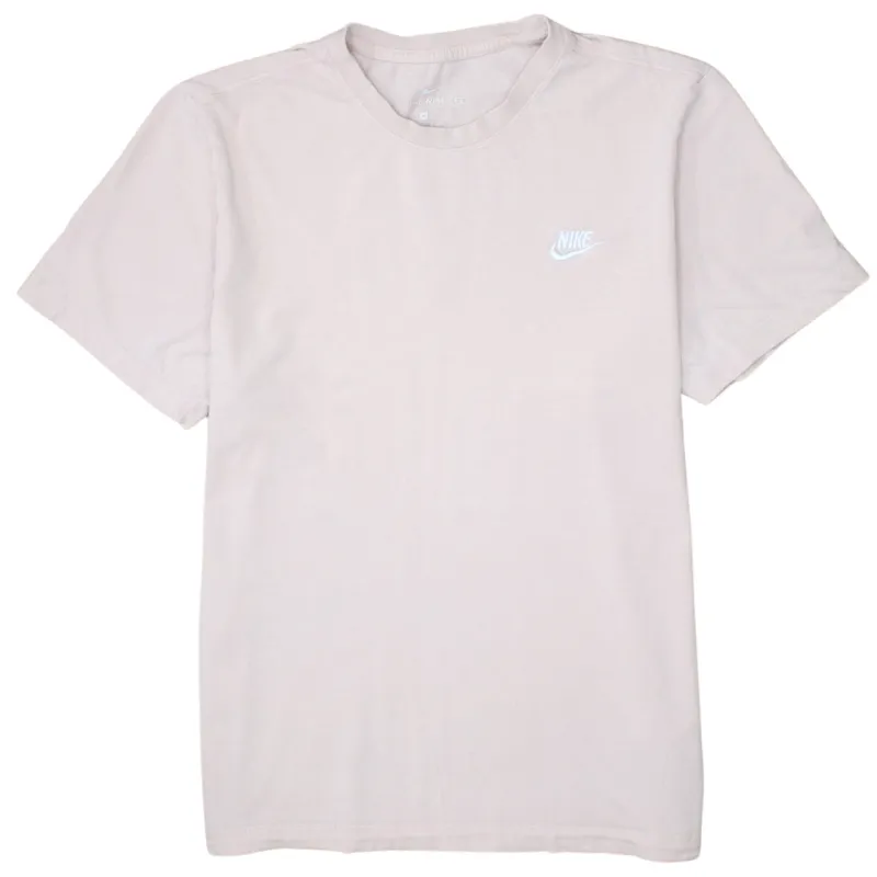 Nike 90's Swoosh Short Sleeves T Shirt Medium Pink made by Nike