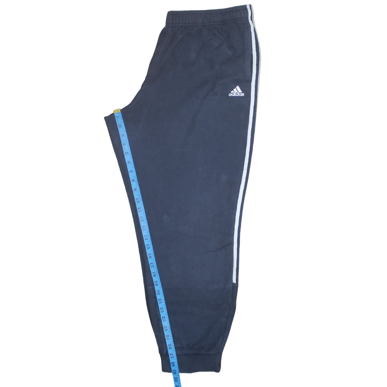 Adidas 90's Elasticated Waistband Drawstrings Casual Joggers / Sweatpants XXLarge (2XL) Navy Blue sold by Vintage Club product image thumbnail 5