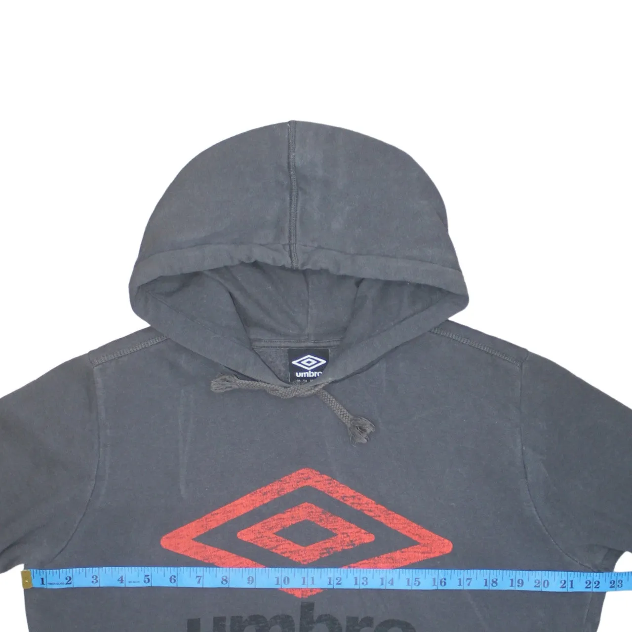 Umbro 90's Spellout Pullover Hoodie Medium Grey sold by Vintage Club product image thumbnail 5