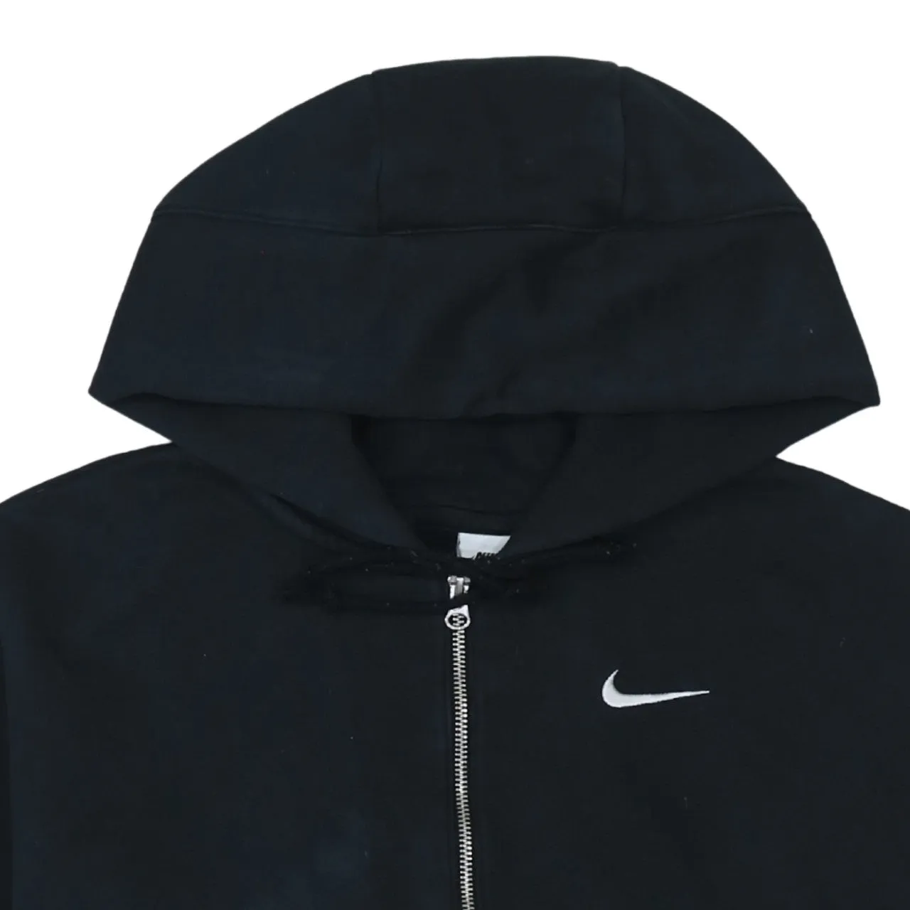 Nike 90's Swoosh Full Zip Up Hoodie XSmall Black sold by Vintage Club product image thumbnail 3