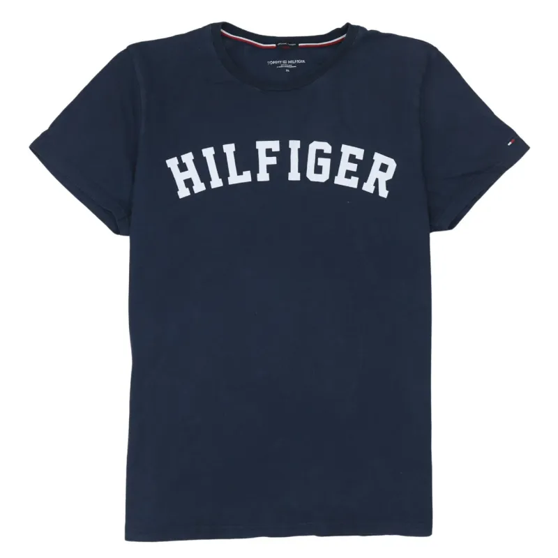 Tommy Hilfiger 90's Hilfiger Short Sleeves T Shirt XLarge Navy Blue sold by Vintage Club