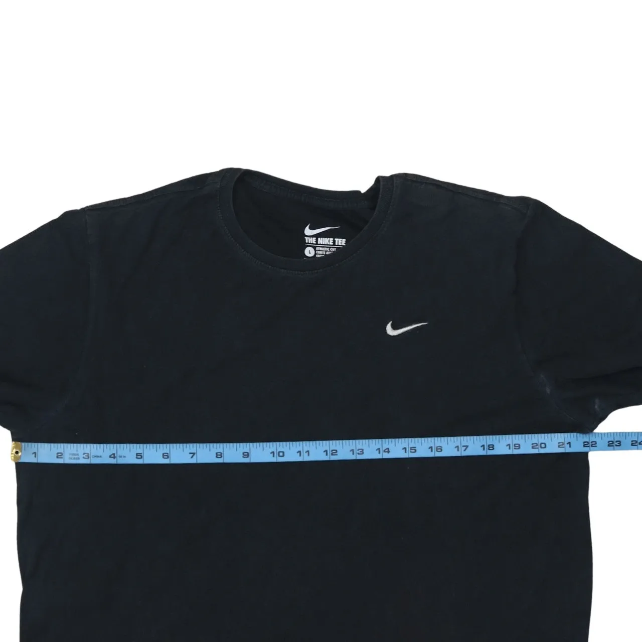 Nike 90's Swoosh Short Sleeves T Shirt Large Black sold by Vintage Club product image thumbnail 5