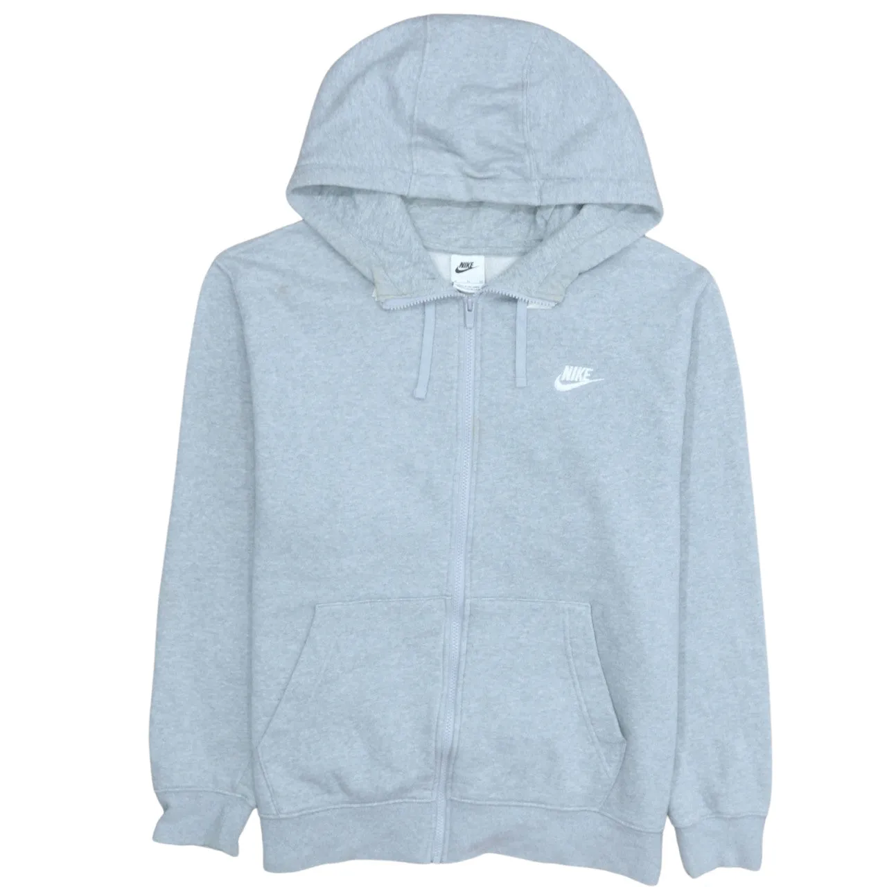 Nike 90's Swoosh Full Zip Up Hoodie XLarge Grey sold by Vintage Club