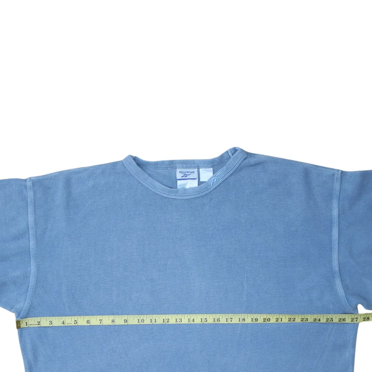 Reebok 90's Short Sleeves Crew Neck T Shirt XXLarge Blue sold by Vintage Club product image thumbnail 5