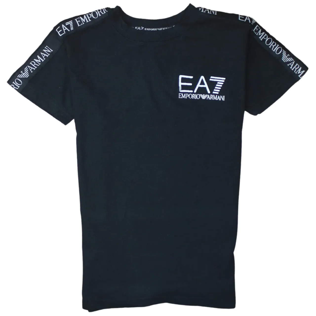 Emporio Armani 90's Short Sleeves Crew Neck T Shirt Small Black sold by Vintage Club