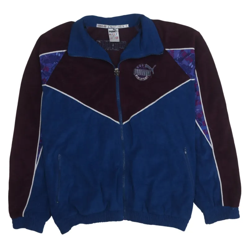 Puma 90's Lightweight Full Zip Up Sweatshirt XLarge Blue sold by Vintage Club