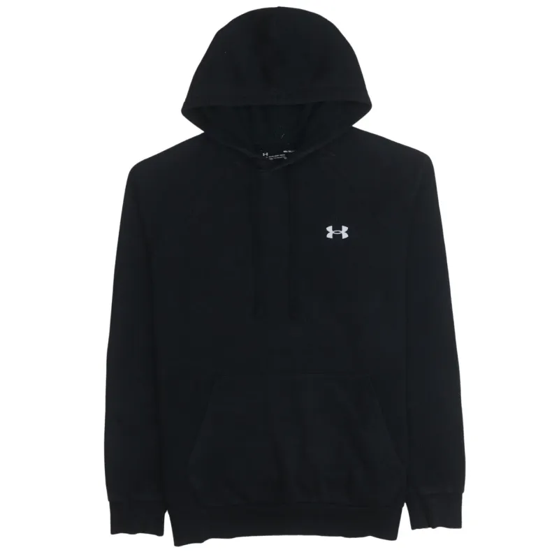 Under Armour 90's Drawstring Pockets Pullover Hoodie Medium Black sold by Vintage Club