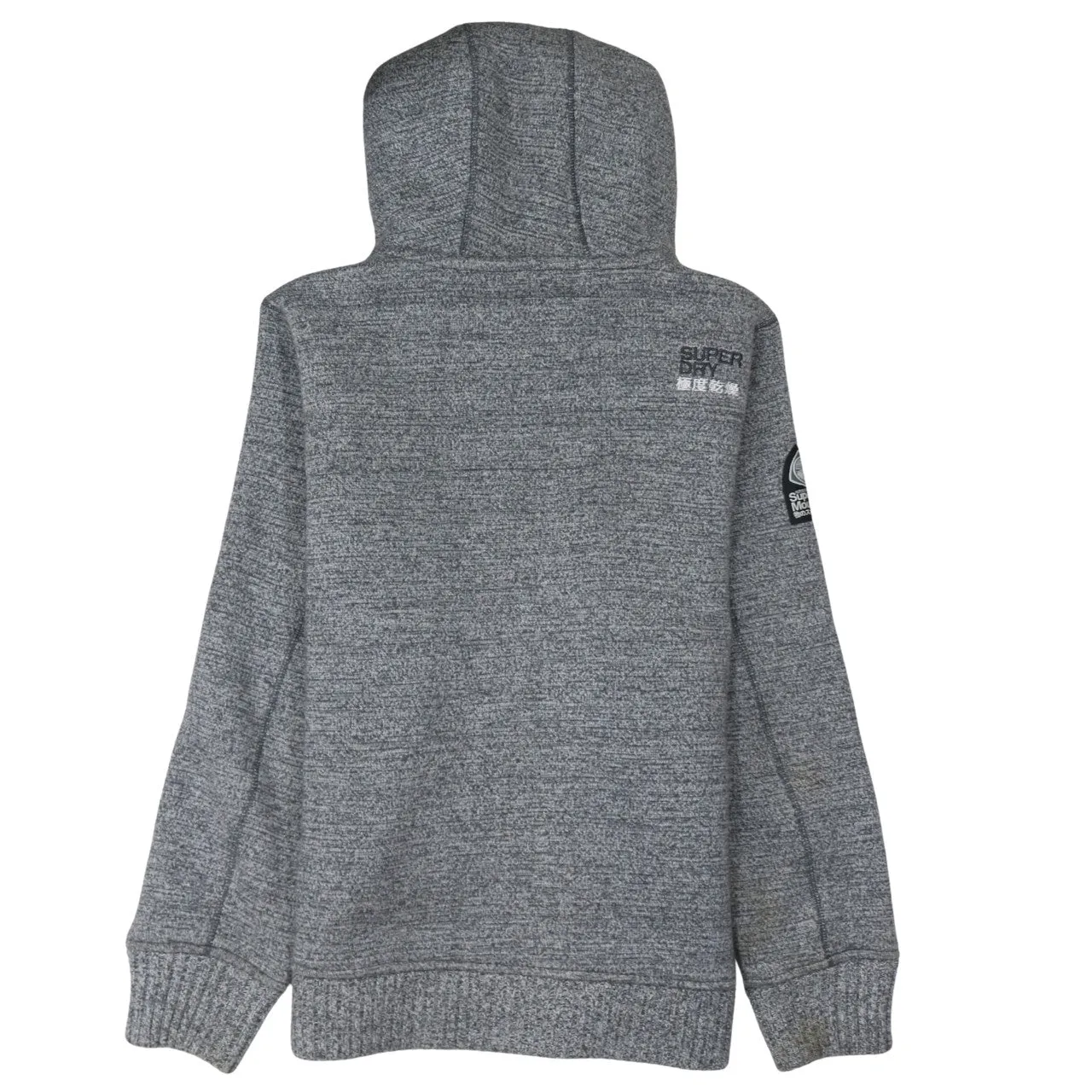 Super Dry 90's Lightweight Full Zip Up Hoodie XXLarge (2XL) Grey sold by Vintage Club product image thumbnail 2