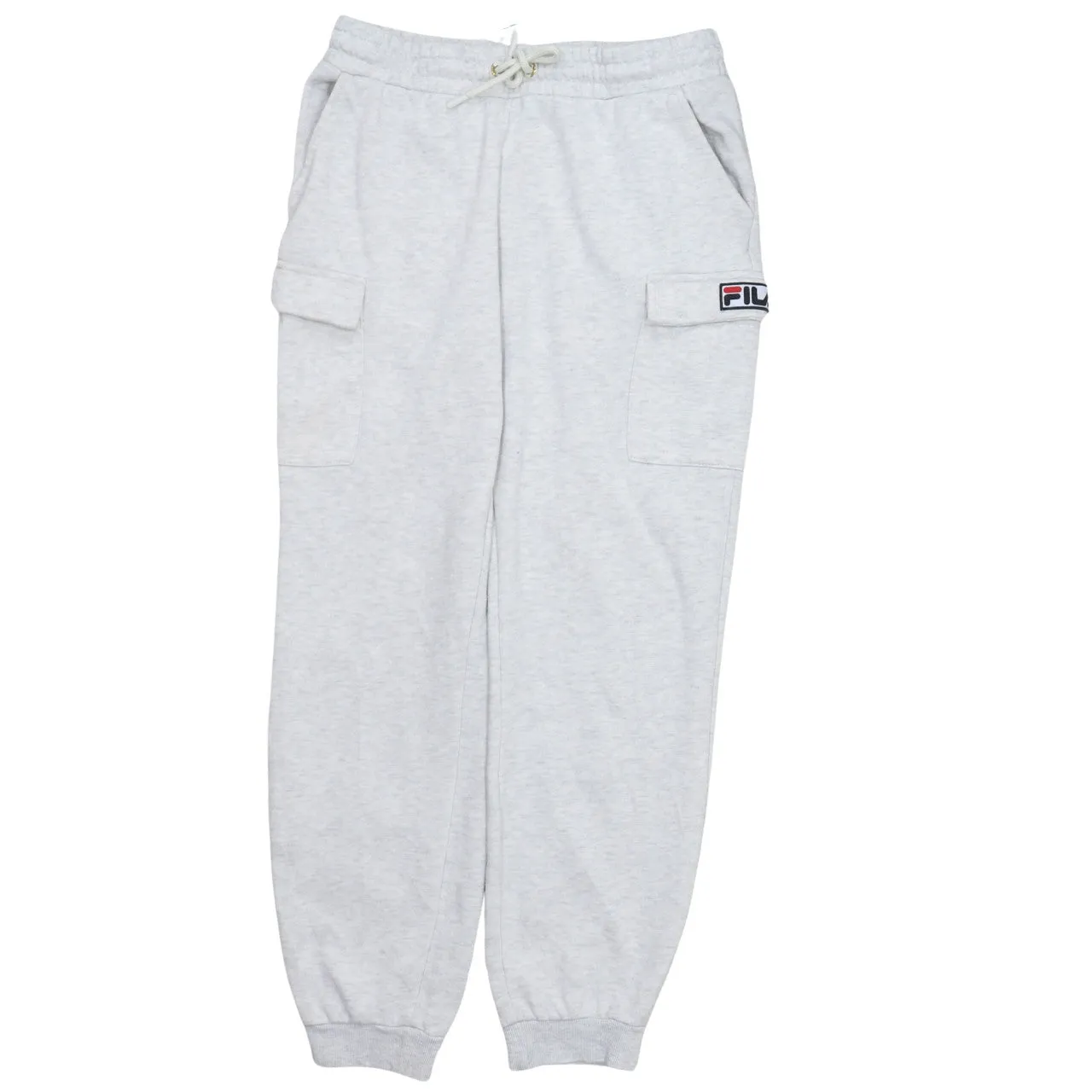 Fila 90's Rib Cuff Casual Joggers / Sweatpants Medium Grey sold by Vintage Club