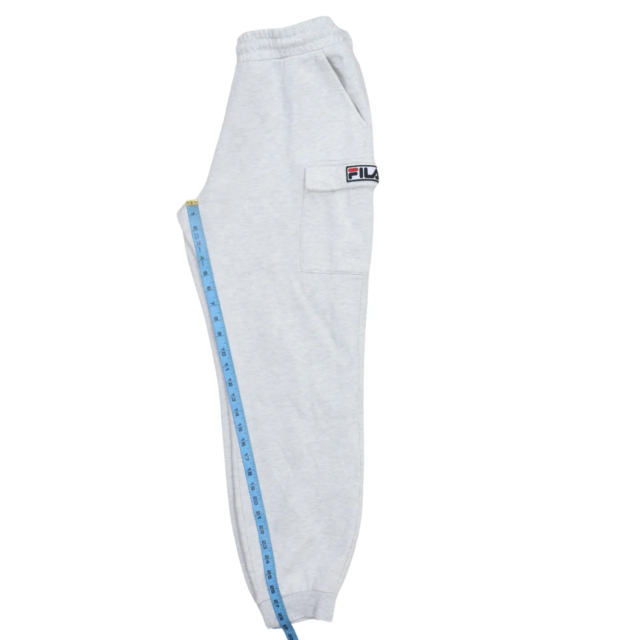 Fila 90's Rib Cuff Casual Joggers / Sweatpants Medium Grey sold by Vintage Club product image thumbnail 5