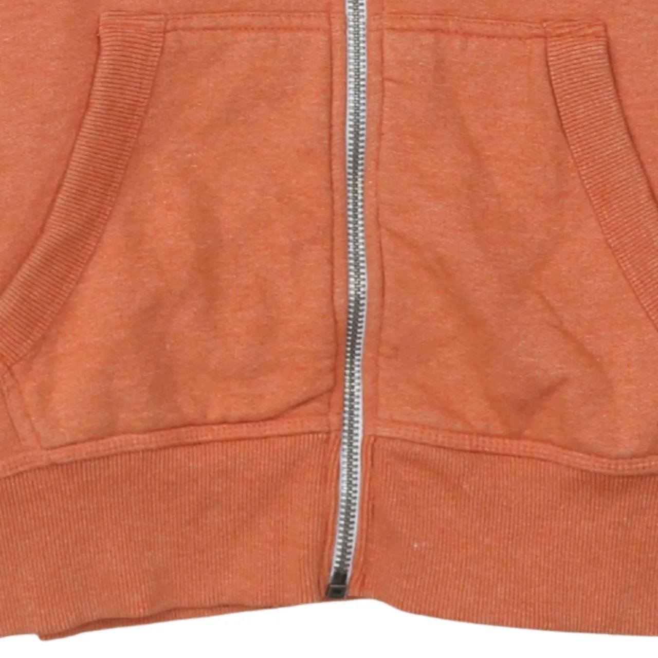 Super Dry 90's Drawstring Pockets Full Zip Up Hoodie Small Orange sold by Vintage Club product image thumbnail 4