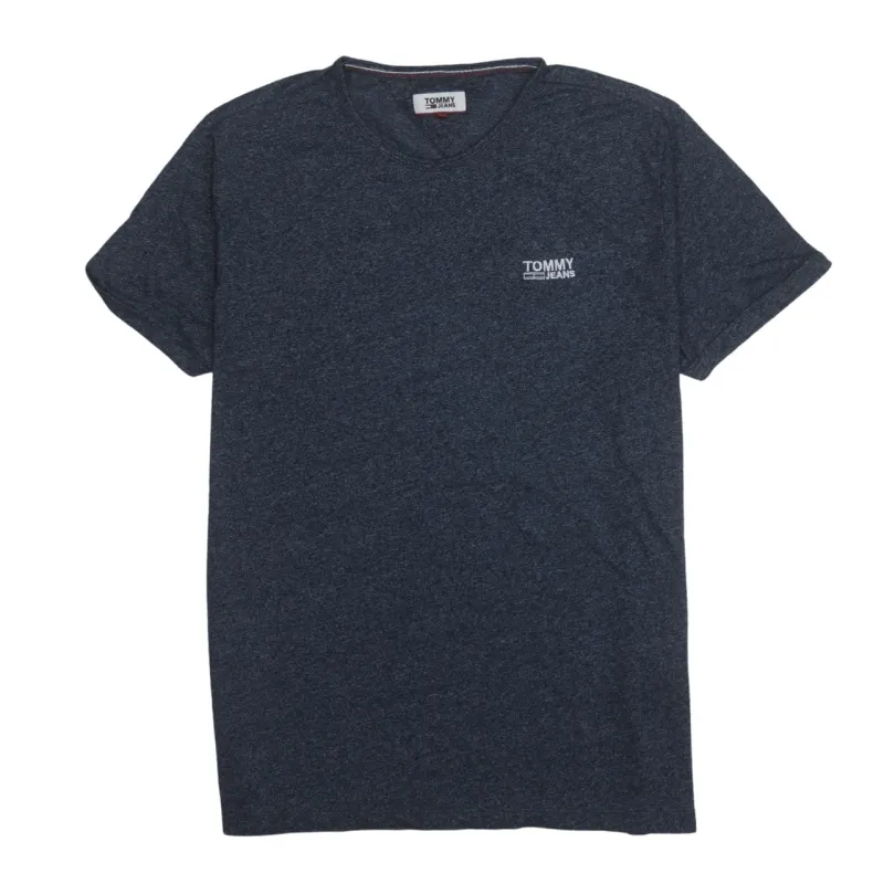 Tommy Jeans 90's Short Sleeves Crew Neck T Shirt Large Grey made by Vintage Club