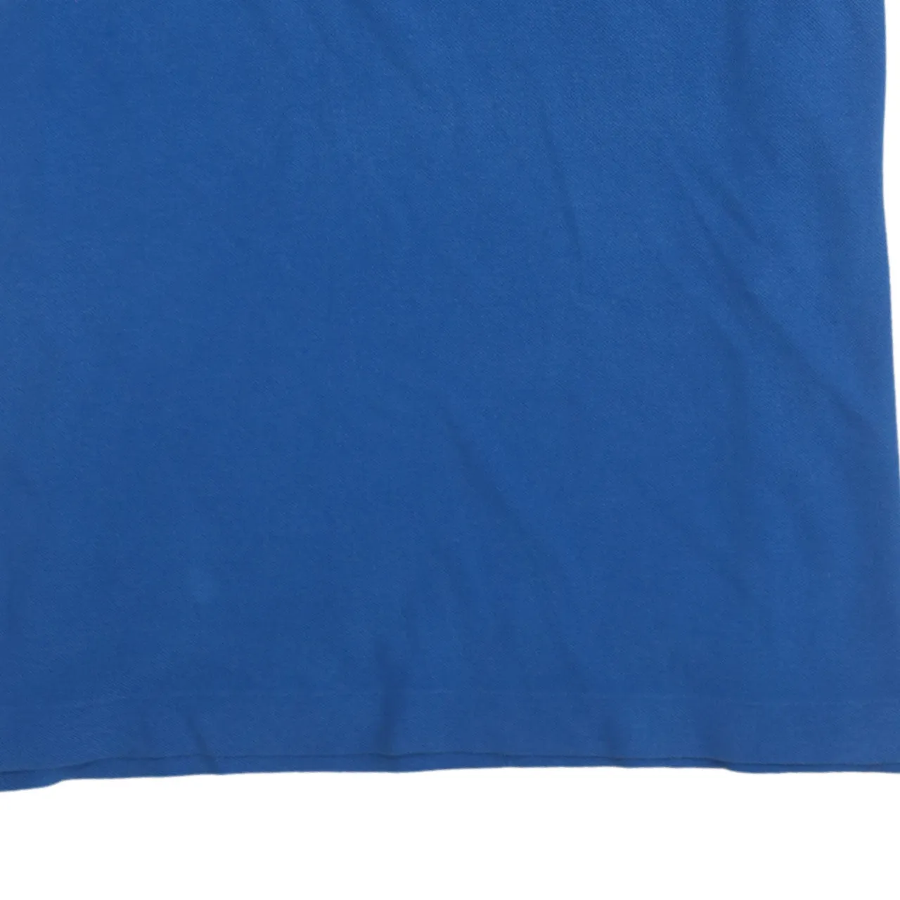 Lacoste 90's Short Sleeves Quarter Button Polo Shirt Large Blue sold by Vintage Club product image thumbnail 4