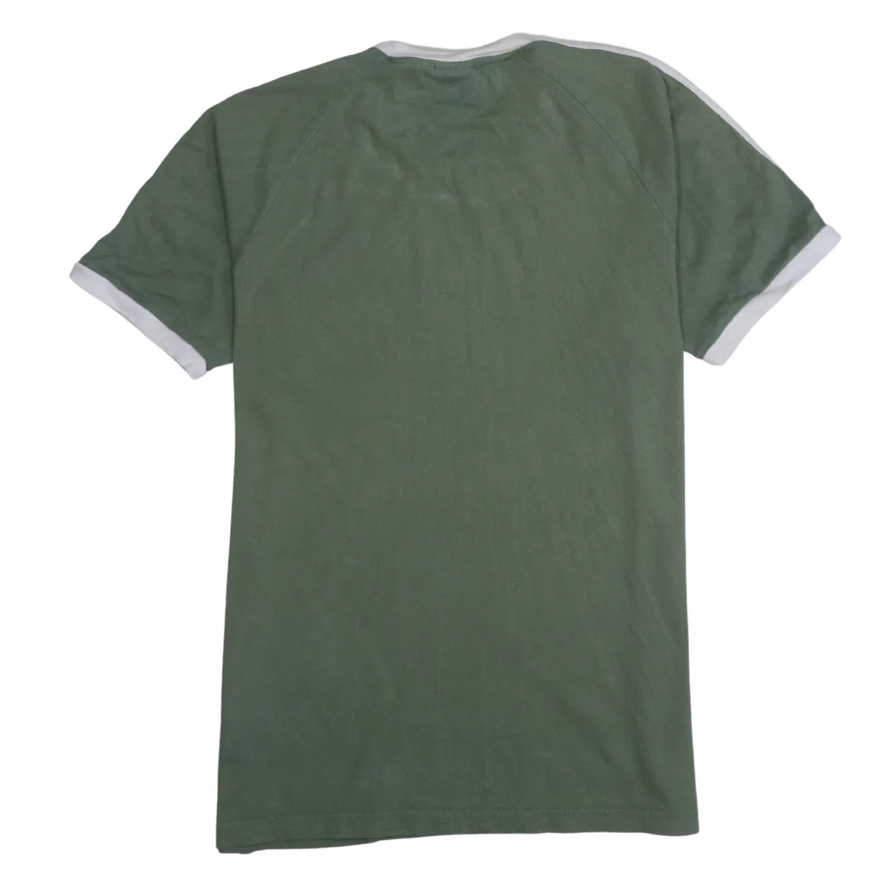 Adidas 90's Short Sleeves Crew Neck T Shirt Large Green sold by Vintage Club product image thumbnail 2