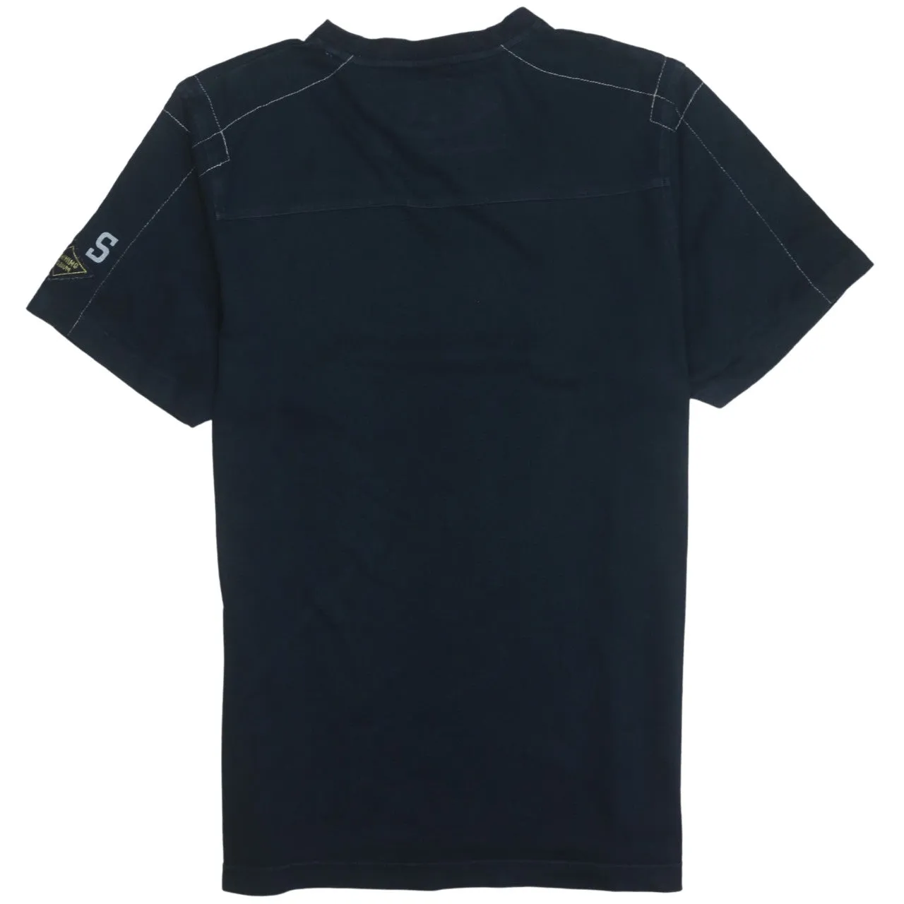 Nike 90's Spellout Short Sleeves T Shirt Large Navy Blue sold by Vintage Club product image thumbnail 2