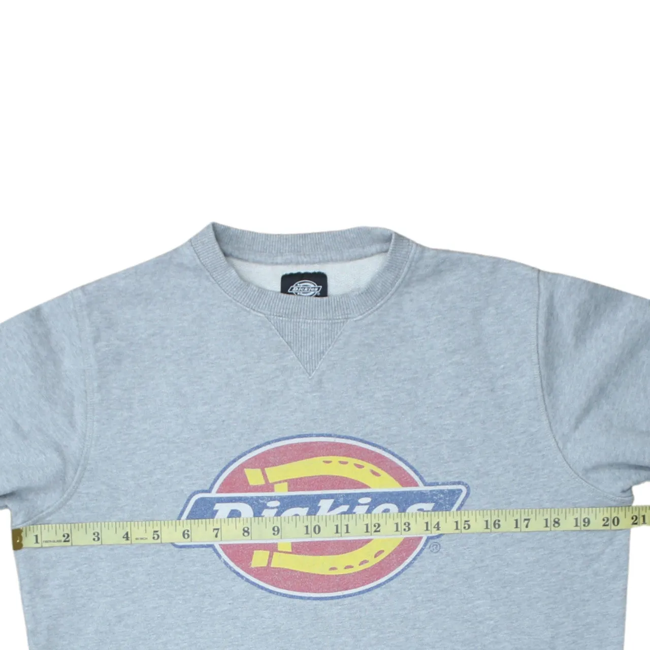 Dickies 90's Spellout Crew Neck Sweatshirt Small Grey sold by Vintage Club product image thumbnail 5