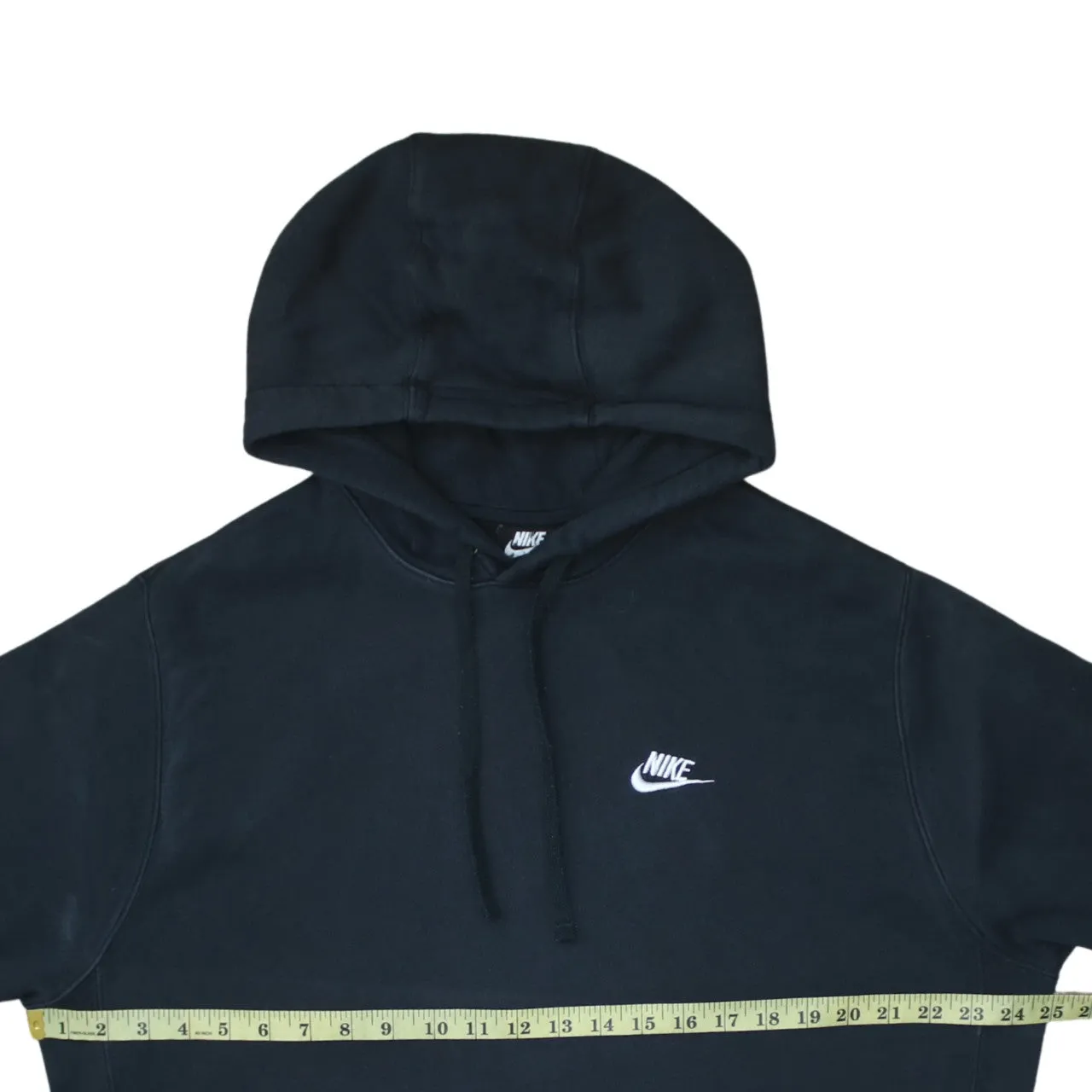 Nike 90's Swoosh Pullover Hoodie Large Black sold by Vintage Club product image thumbnail 5