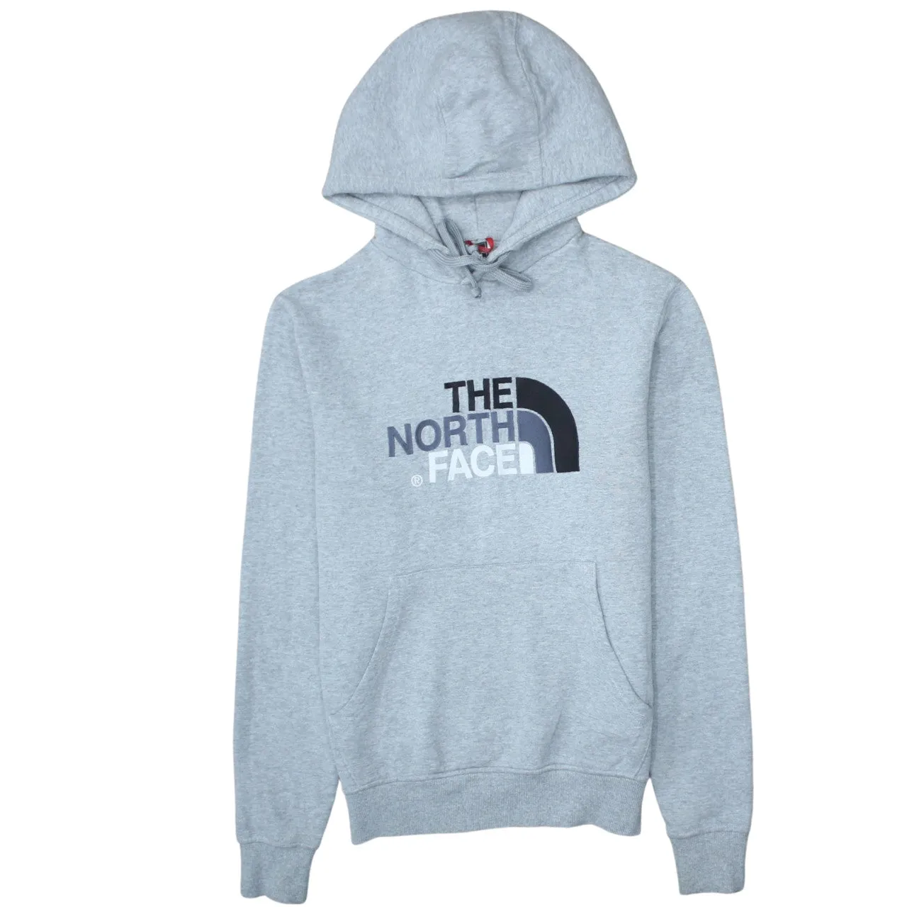 The North Face 90's Spellout Pullover Hoodie XSmall Grey sold by Vintage Club