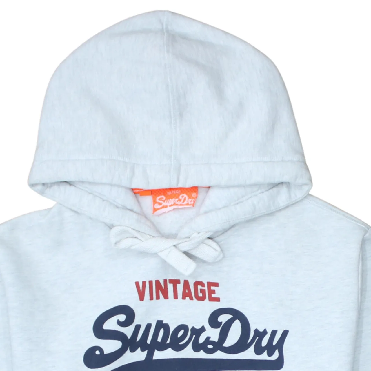 Super Dry 90's Spellout Pullover Hoodie XXLarge (2XL) Grey sold by Vintage Club product image thumbnail 3