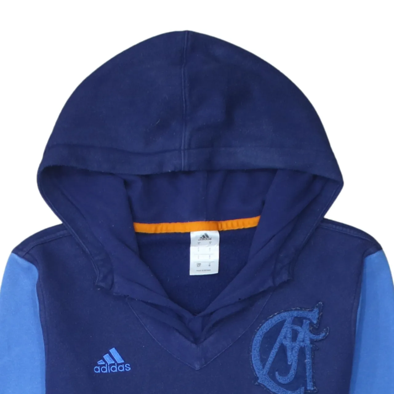 Adidas 90's Lightweight Pullover Hoodie Small Blue sold by Vintage Club product image thumbnail 3