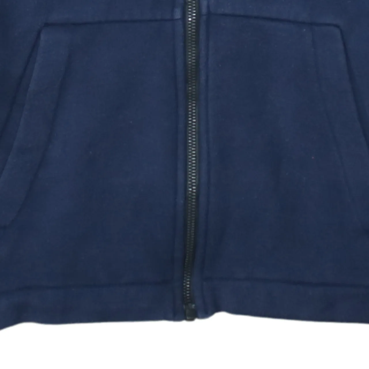 Nike 90's Swoosh Full Zip Up Hoodie Small Navy Blue sold by Vintage Club product image thumbnail 4