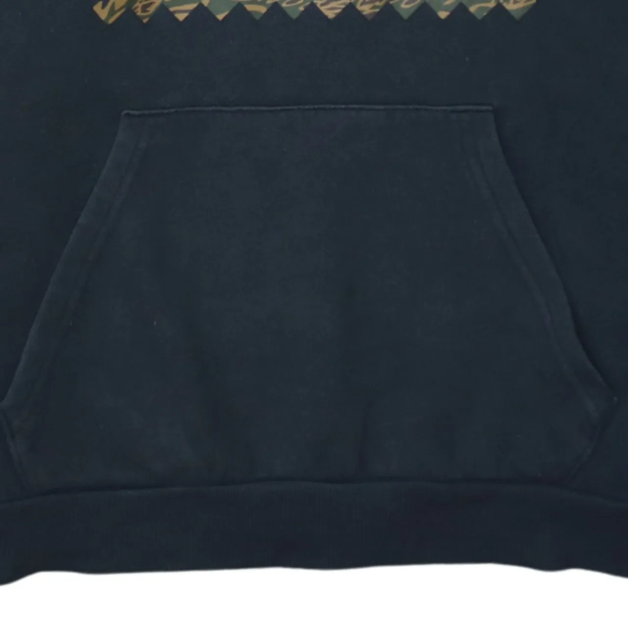 Adidas 90's Spellout Pullover Hoodie Small Black sold by Vintage Club product image thumbnail 4