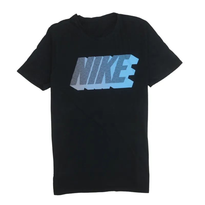 Nike 90's Spellout Short Sleeves T Shirt Medium  Black made by Nike