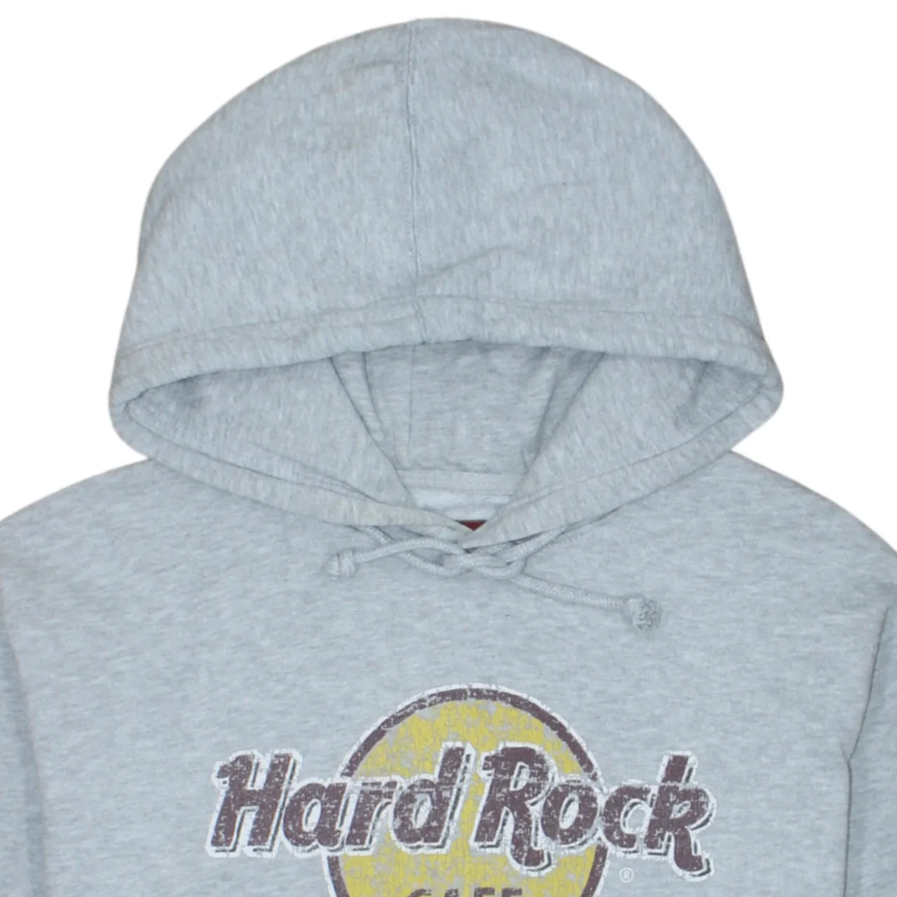 Hard Rock Cafe 90's Spellout Pullover Hoodie Large Grey sold by Vintage Club product image thumbnail 3