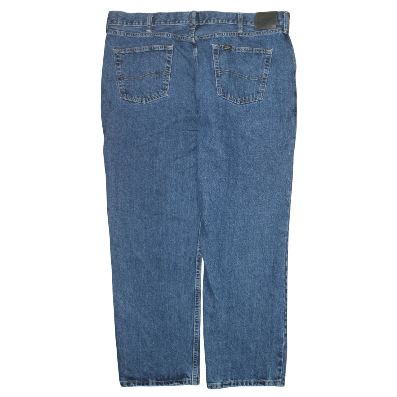 Lee 90's Lightwash Straight Leg Baggy Jeans / Pants 42 Blue sold by Vintage Club