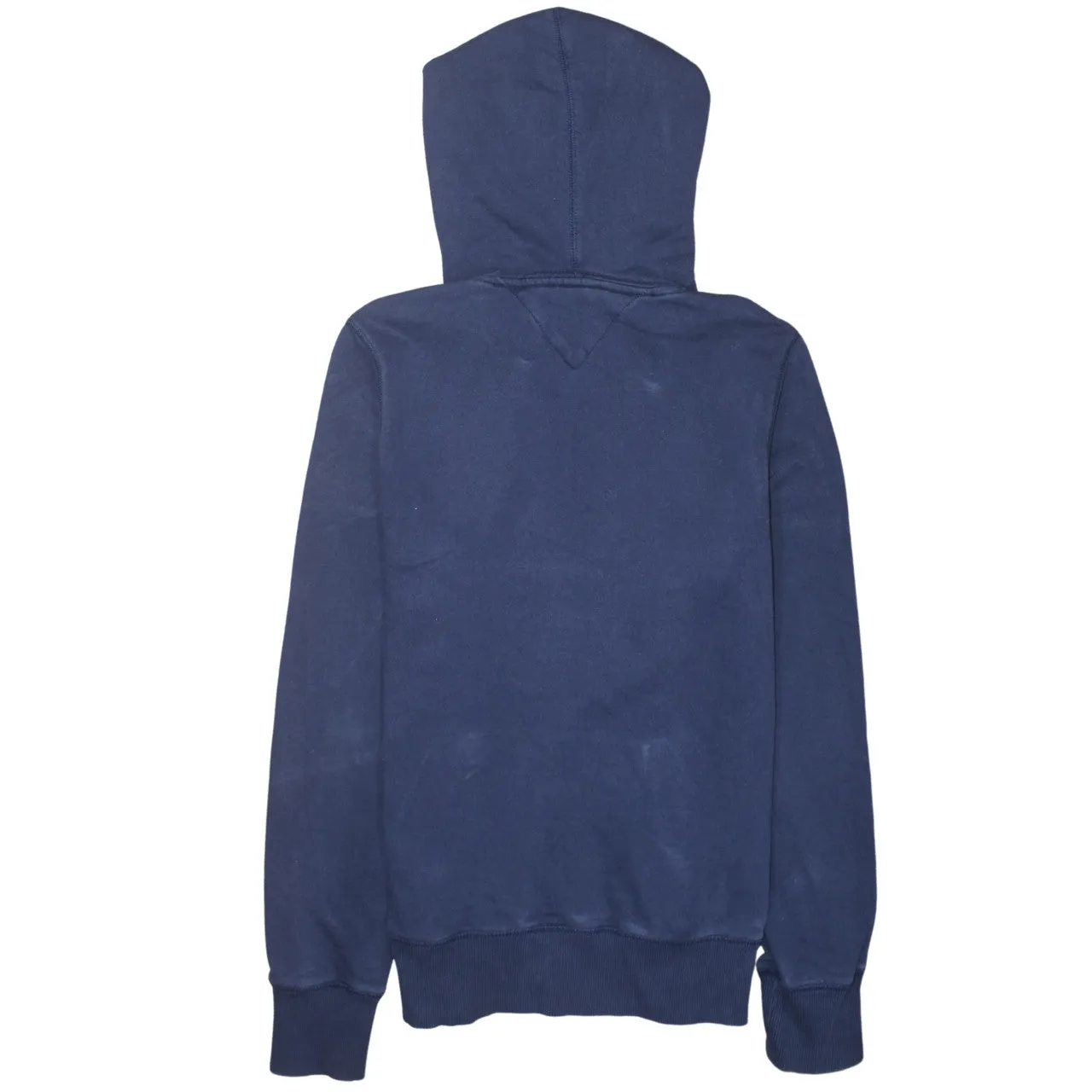 Tommy Hilfiger 90's Hilfiger Pullover Hoodie Small Navy Blue sold by Vintage Club product image thumbnail 2