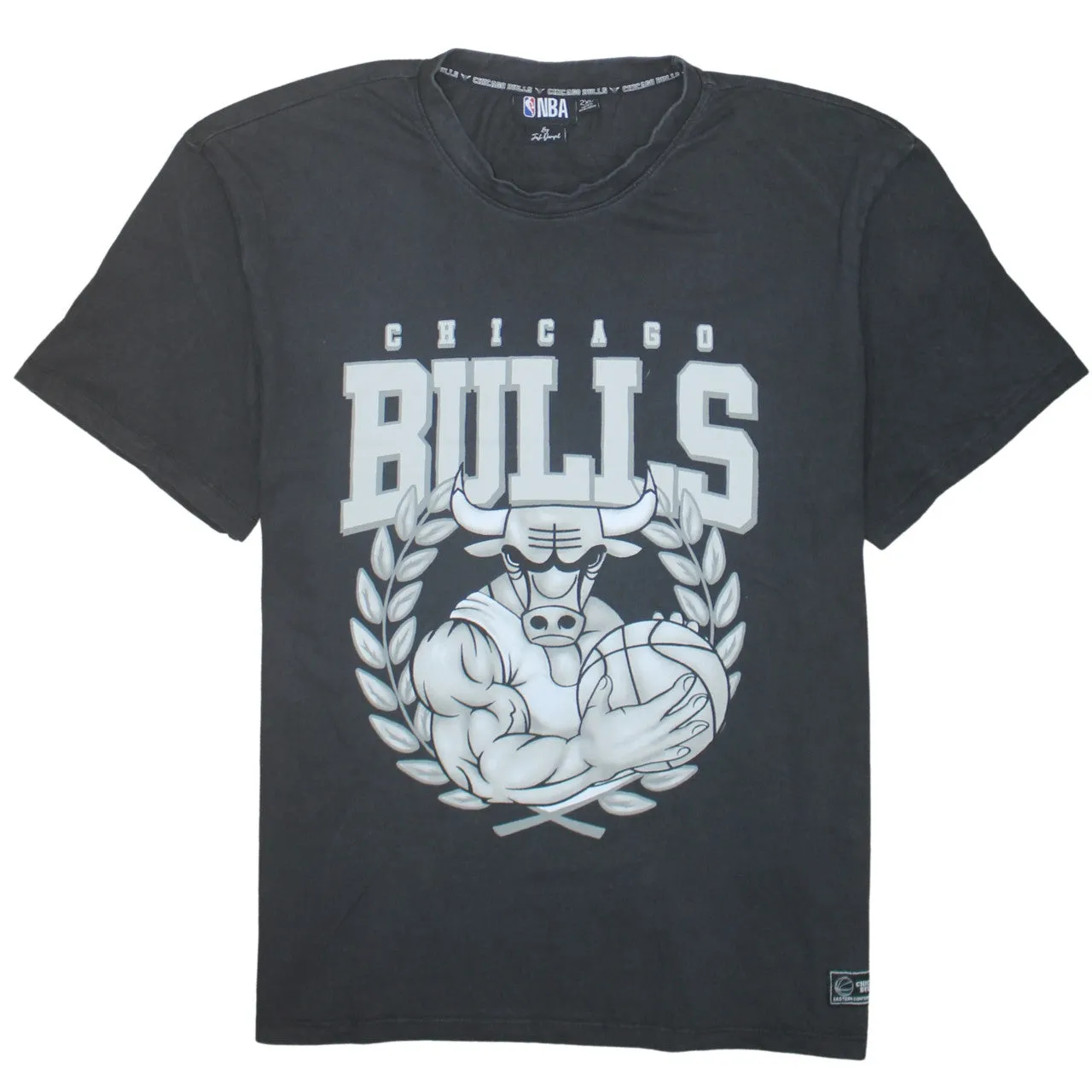 NBA 90's Chicago Bulls Short Sleeves T Shirt XXLarge (2XL) Black sold by Vintage Club