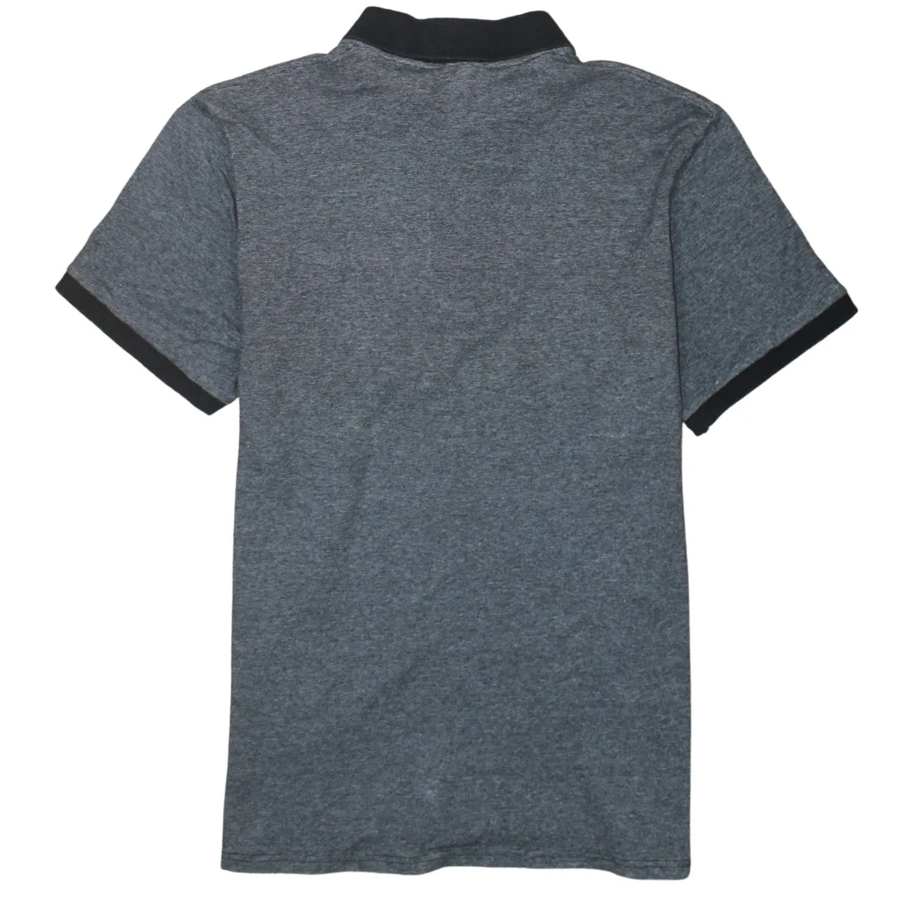 HUGO BOSS 90's Short Sleeves Quarter Button Polo Shirt XXLarge (2XL) Grey sold by Vintage Club product image thumbnail 2