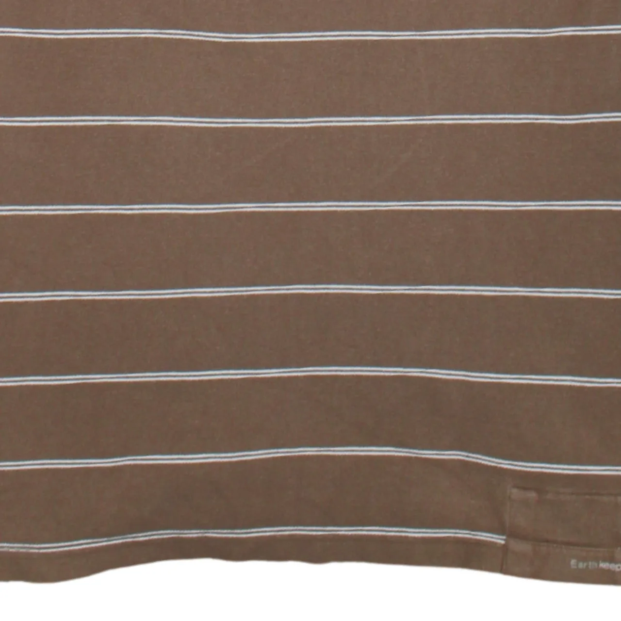 Timberland 90's Short Sleeves Quarter Button Polo Shirt Medium Brown sold by Vintage Club product image thumbnail 4