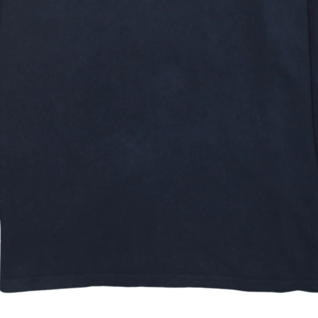 Retro 90's Long Sleeve Quarter Button Polo Shirt Large Navy Blue sold by Vintage Club product image thumbnail 4