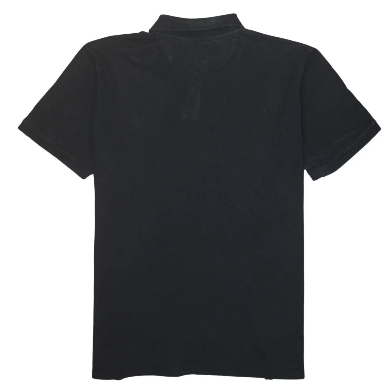 Timberland 90's Short Sleeves Quarter Button Polo Shirt XLarge Black sold by Vintage Club product image thumbnail 2