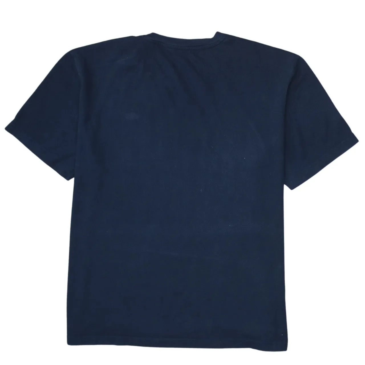 Lacoste 90's Short Sleeves Crew Neck T Shirt Large Navy Blue sold by Vintage Club product image thumbnail 2