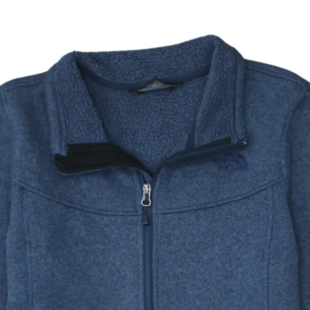 The North Face 90's Lightweight Full Zip Up Sweatshirt Large Blue sold by Vintage Club product image thumbnail 3