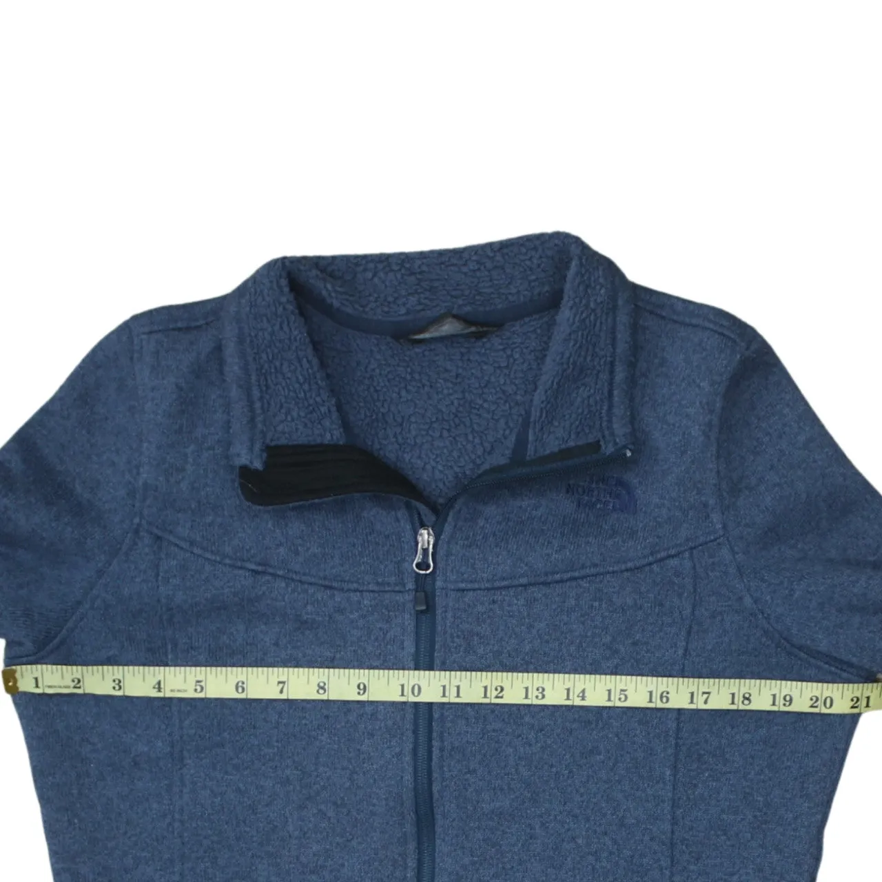 The North Face 90's Lightweight Full Zip Up Sweatshirt Large Blue sold by Vintage Club product image thumbnail 5