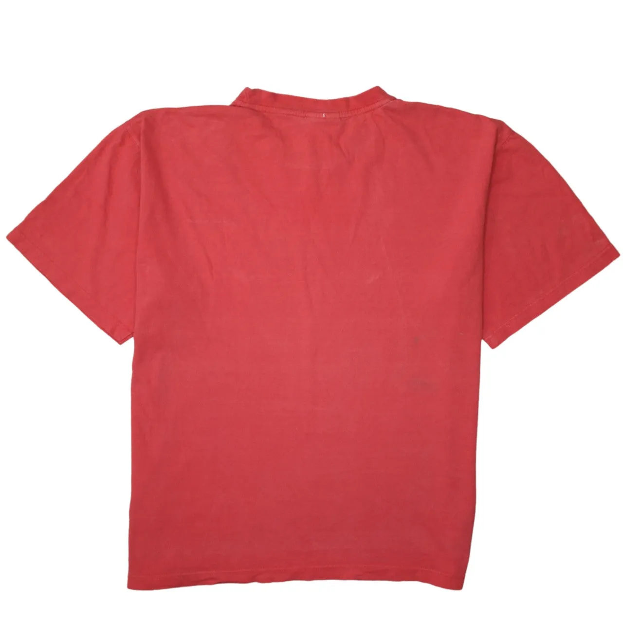 Reebook 90's Short Sleeves Crew Neck T Shirt Large Red sold by Vintage Club product image thumbnail 2