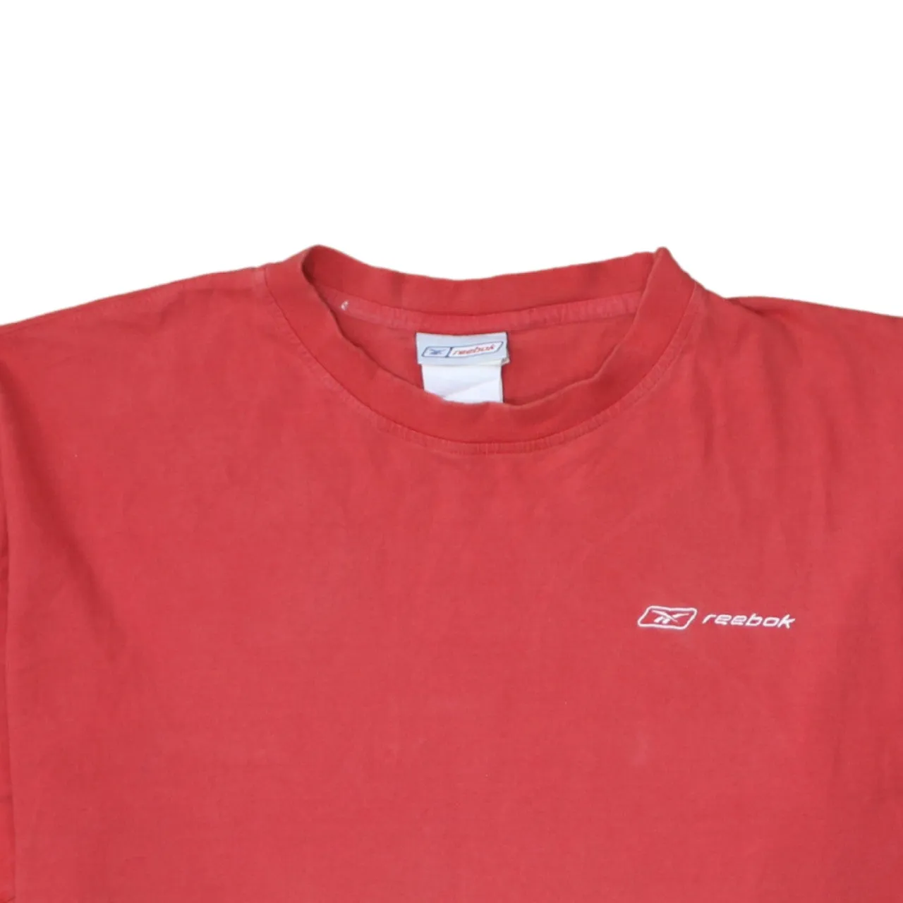 Reebook 90's Short Sleeves Crew Neck T Shirt Large Red sold by Vintage Club product image thumbnail 3