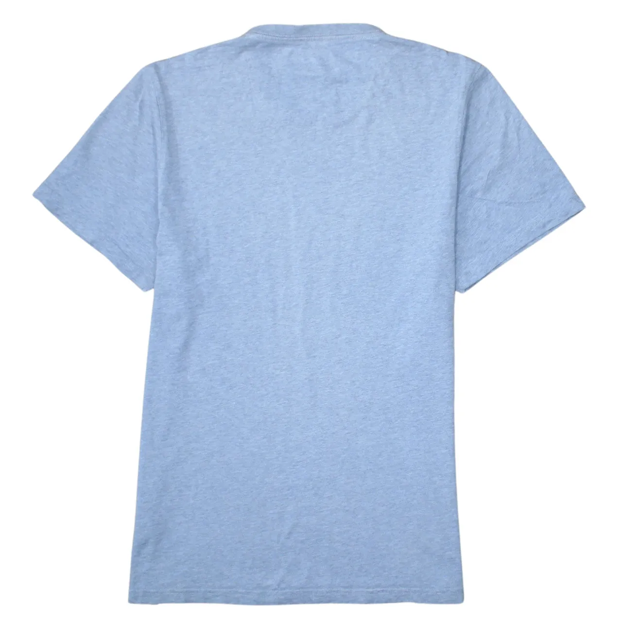 Barbour 90's Spellout Short Sleeves T Shirt Medium Blue sold by Vintage Club product image thumbnail 2