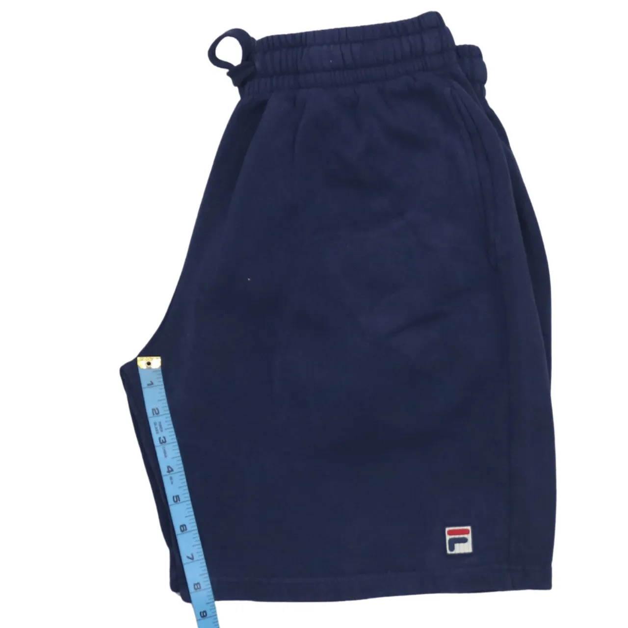 Fila 90's Lightweight Baggy Chino Shorts Large Navy Blue sold by Vintage Club product image thumbnail 5