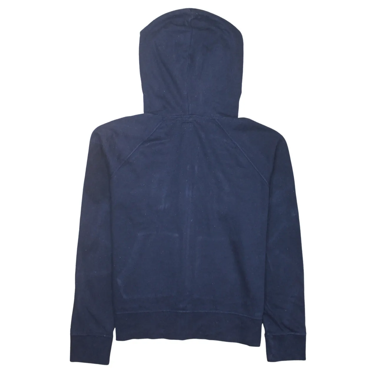 Gap 90's Spellout Full Zip Up Hoodie Large Navy Blue sold by Vintage Club product image thumbnail 2