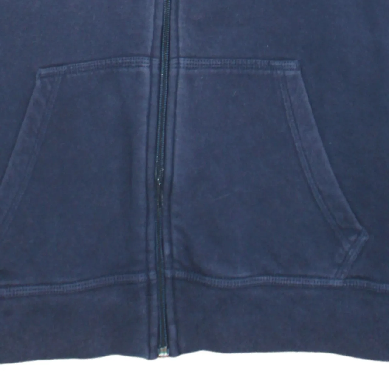 Nike 90's Swoosh Full Zip Up Hoodie XLarge Navy Blue sold by Vintage Club product image thumbnail 4