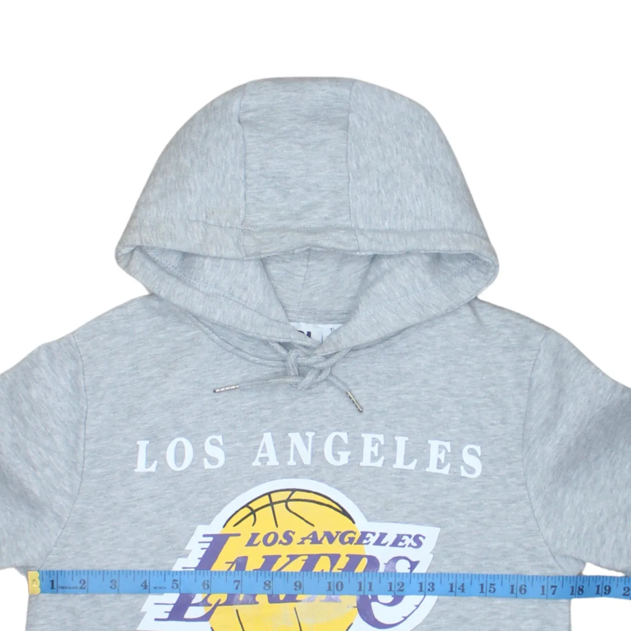 NBA 90's Los Angeles Lakers Pullover Hoodie Small Grey sold by Vintage Club product image thumbnail 5