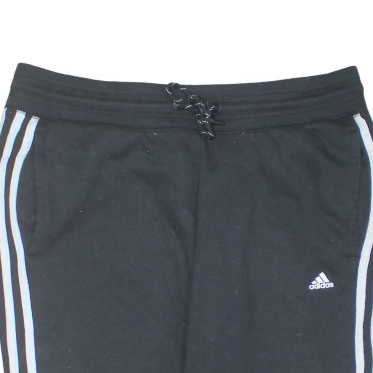 Adidas 90's 3 Stripes Casual Joggers / Sweatpants Medium Black sold by Vintage Club product image thumbnail 3