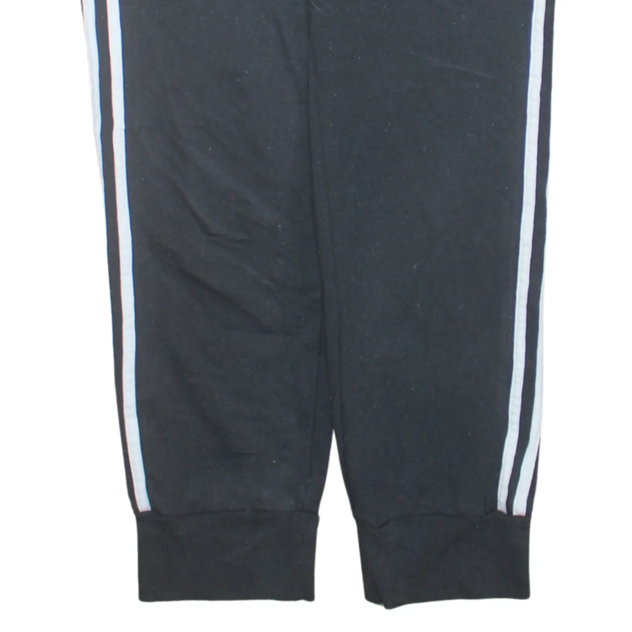 Adidas 90's 3 Stripes Casual Joggers / Sweatpants Medium Black sold by Vintage Club product image thumbnail 4